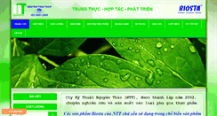 Desktop Screenshot of nguyenthaotech.com